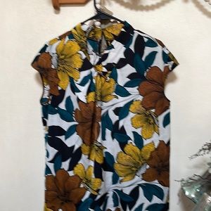 Nice blouse for under a suit jacket or sweater